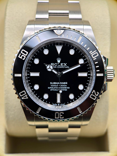 Rolex submariner 124060 black - rolex,