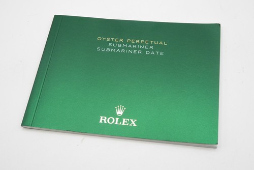 Rolex submariner date booklet - rolex,
