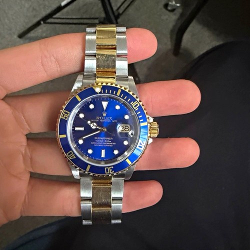 Rolex submariner bluesy 16613 - submariner,
