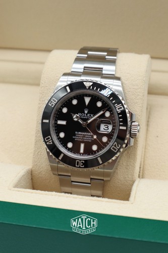 Rolex submariner men black - rolex,
