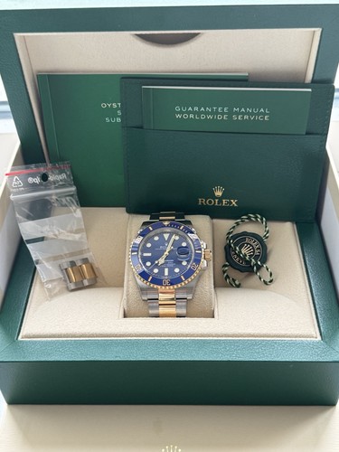 Rolex submariner 41mm blue - rolex,