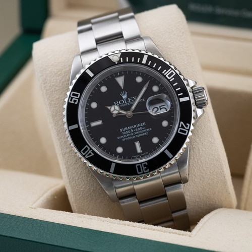 Rolex submariner 16610 date - rolex,