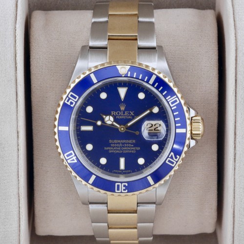 Rolex submariner 16613 blue - ,